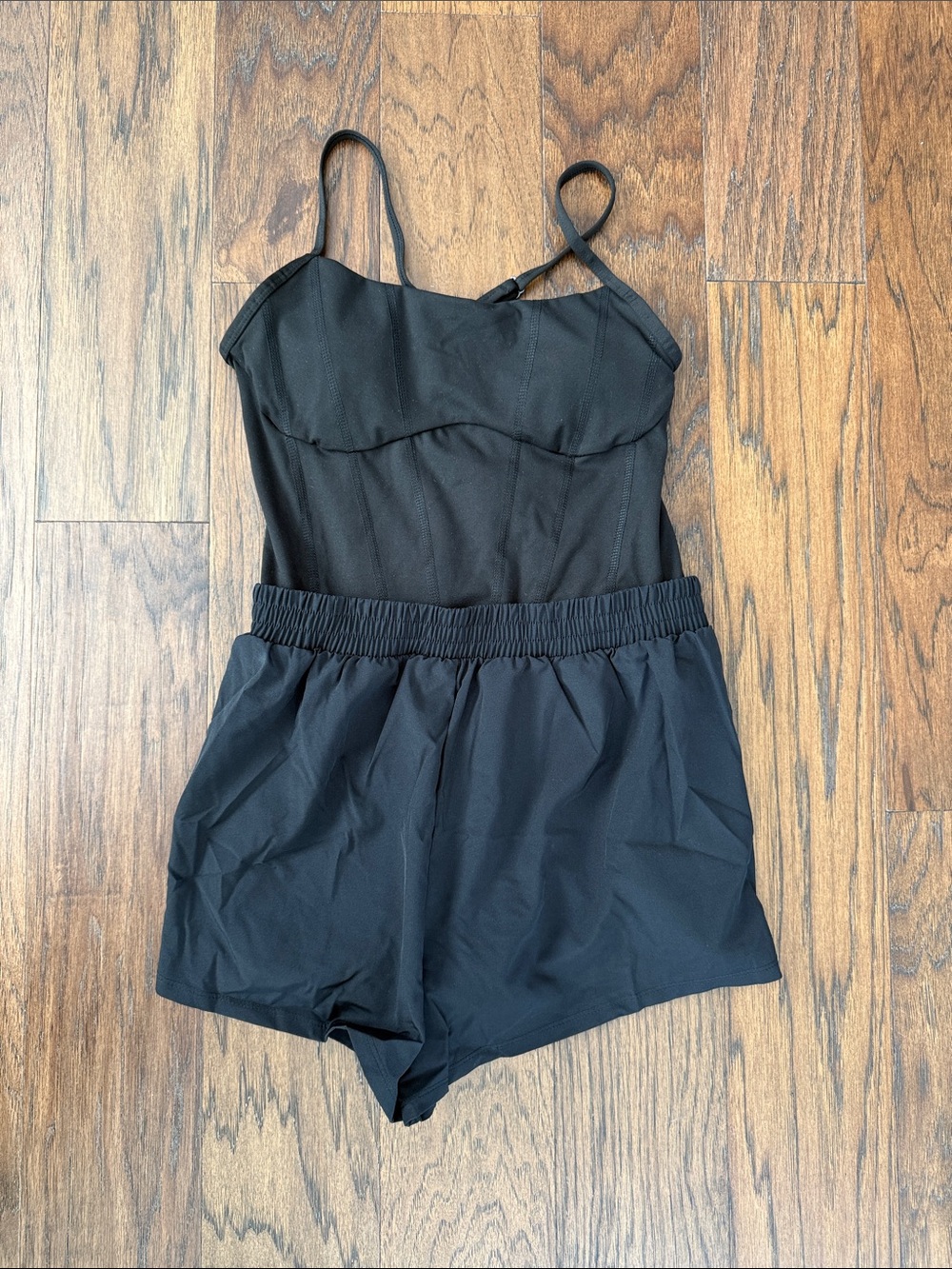 Victoria’s Secret PINK Workout Romper Black